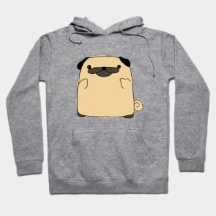 Pug Double Bird Hoodie